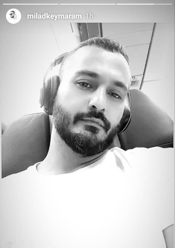 چهره ها/ سلفی میلاد کی مرام 