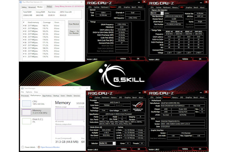 G.Skill حافظه‌های رم جدید سازگار با پردازنده‌های رایزن 3000 AMD را رونمایی کرد