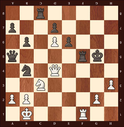 معمای شطرنج را با کمک مهره سفید حل کنید