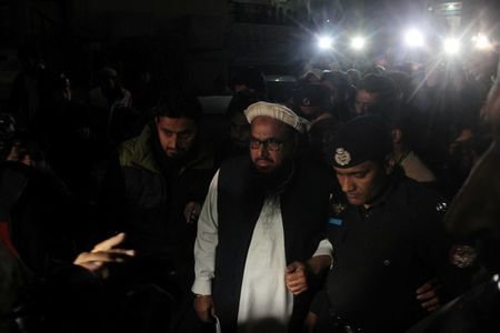 بازداشت موسس لشکر طیبه در پاکستان