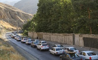 ترافیک پرحجم و روان در جاده های استان مازندران