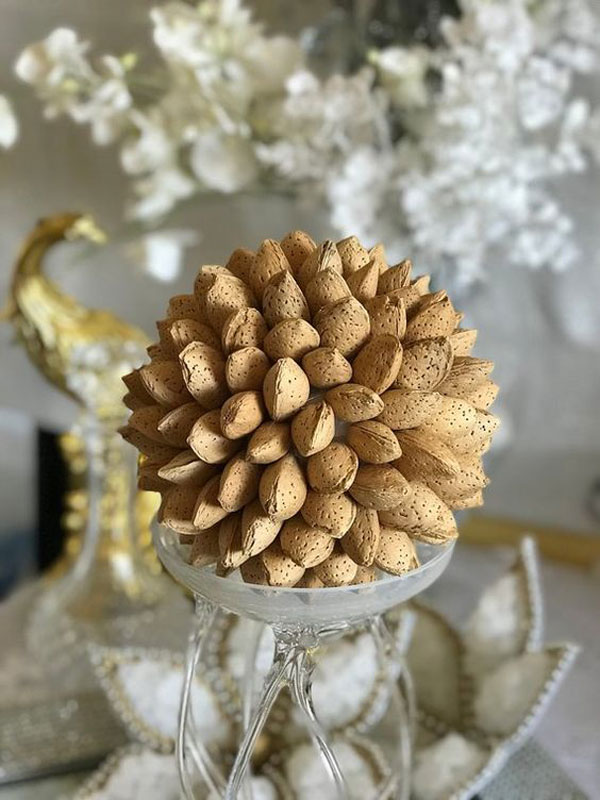 ۴۵ نمونه تزیین سفره عقد