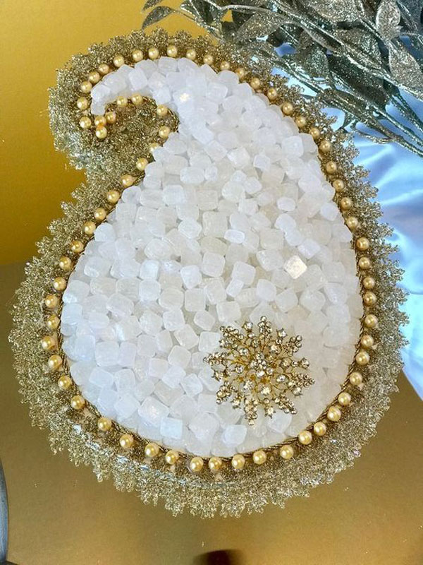 ۴۵ نمونه تزیین سفره عقد