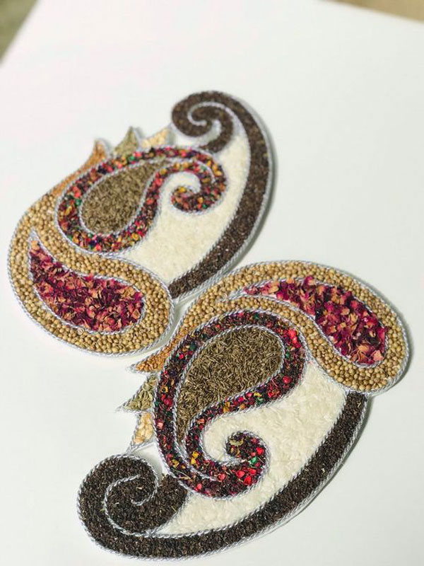 ۴۵ نمونه تزیین سفره عقد
