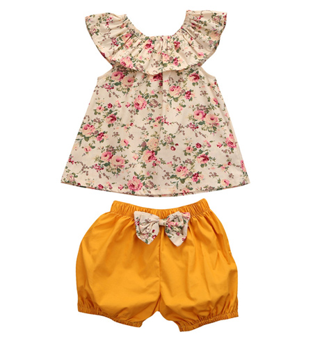 ست های لباس تابستانی دخترانه