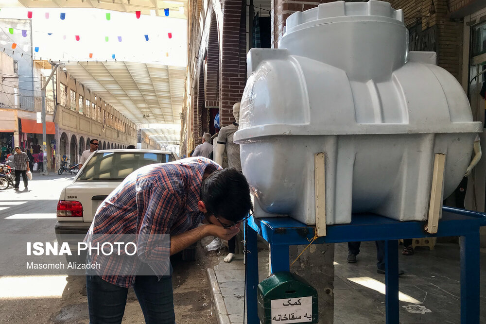 عکس/ تابستان داغ اهواز