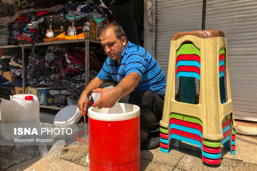 عکس/ تابستان داغ اهواز