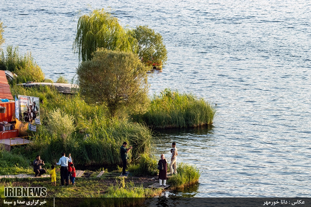 تابستانه های دریاچه زریبار در مریوان