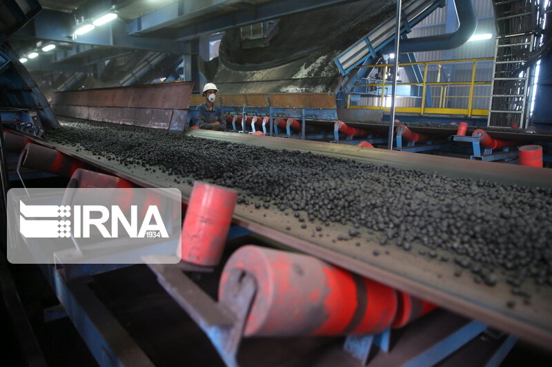 تولید کنسانتره سنگ آهن از مرز ۱۵.۹ میلیون تن گذشت