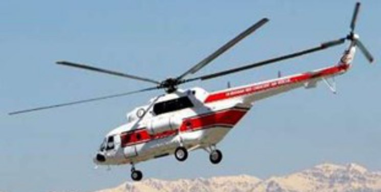 امدادرسانی اورژانس هوایی گچساران به مصدومان درگیری منطقه شاه‌بهرام