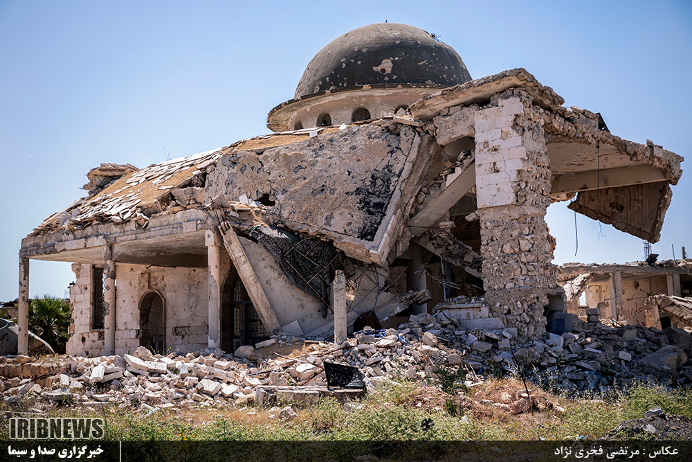 عکس/ تن زخمی مساجد سوریه