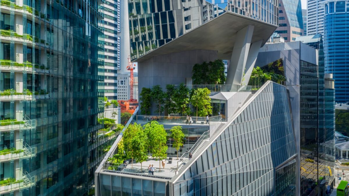 ساخت برجی جالب با هدف «شهرنشینی پایدار» در سنگاپور