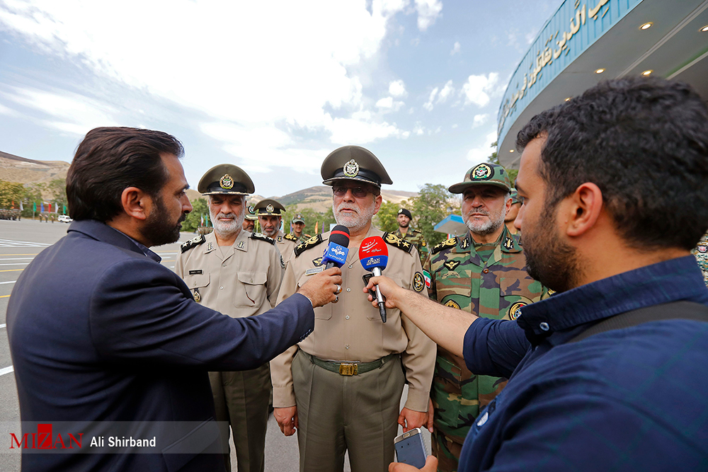 مراسم اختتامیه دوره رزم مقدماتی دانشجویان دانشگاه‌های افسری