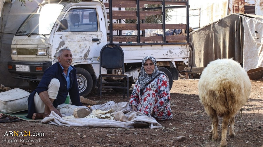 وضعیت آوارگان سوری در اردوگاه باب السلام شهرک اعزاز