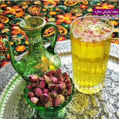 طرز تهيه شربت زعفران نذري