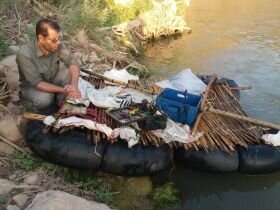 دستگیری صیاد متخلف در شهرستان چگنی/ کشف ۱۱۰ قطعه ماهی