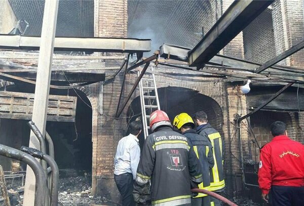 اتمام فاز نخست مرمت سرای ایکی قاپیلی بازار تاریخی تبریز