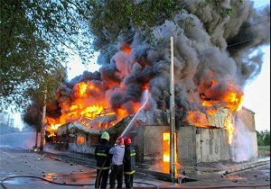 اقدام به خودکشی، یک منزل مسکونی در اهواز را به آتش کشید