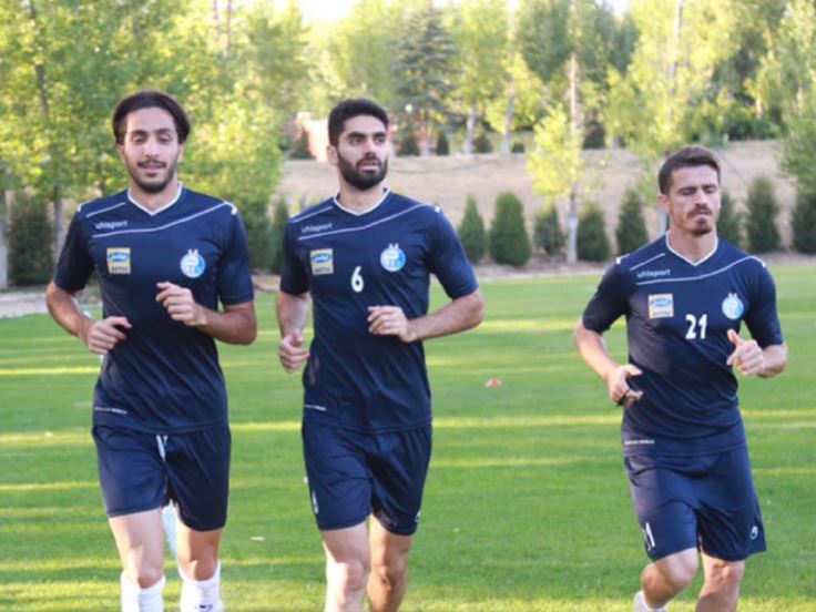تمرین استقلالی‌ها با حضور ملی‌پوشان