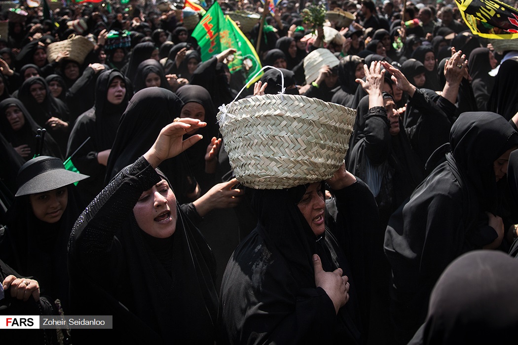 عکس/ عزاداری قوم بنی اسد در سومین روز شهادت امام حسین(ع)