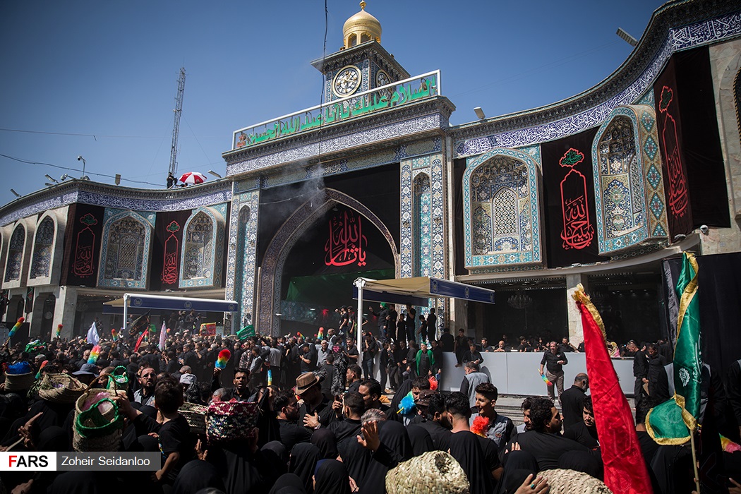 عکس/ عزاداری قوم بنی اسد در سومین روز شهادت امام حسین(ع)