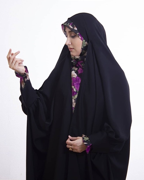 تیپ چادری متنوع با مدل‌های روسری