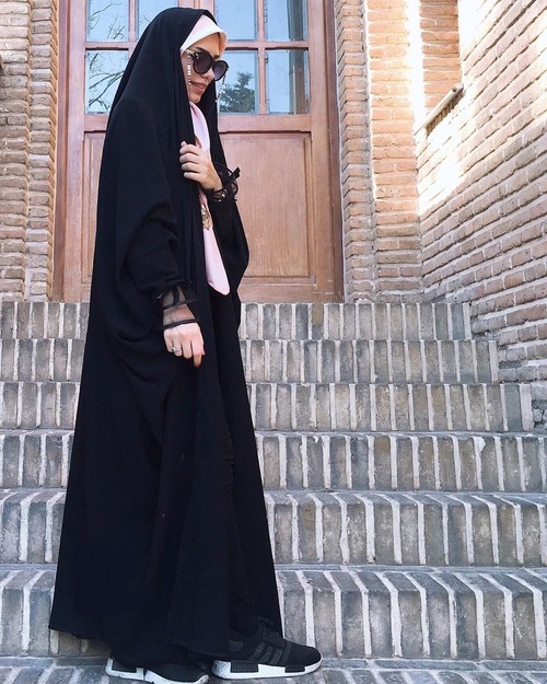 تیپ چادری متنوع با مدل‌های روسری