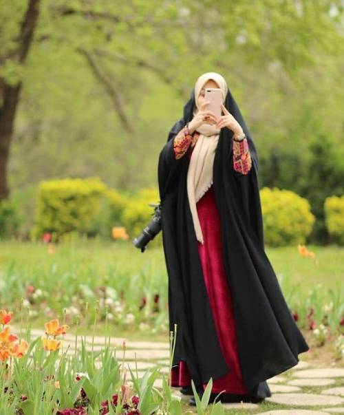 تیپ چادری متنوع با مدل‌های روسری