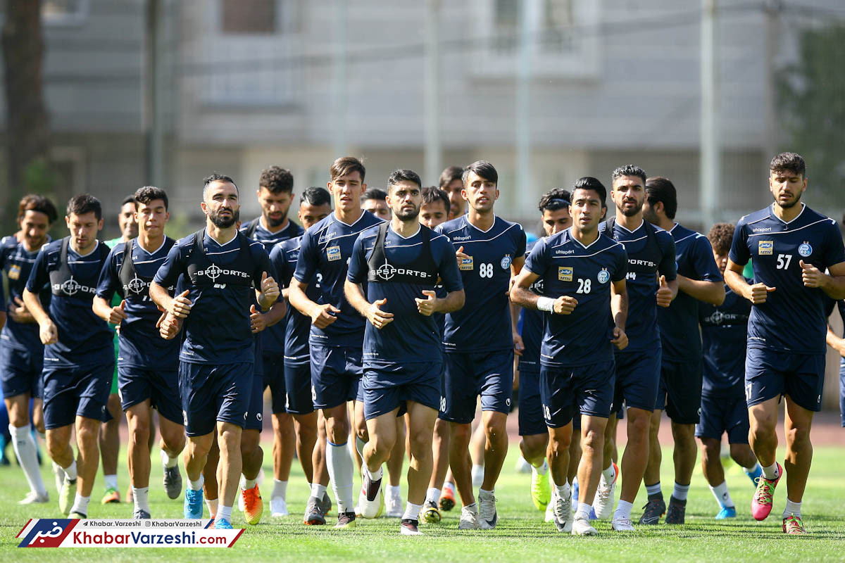 شروع تمرین استقلالی ها برای دربی