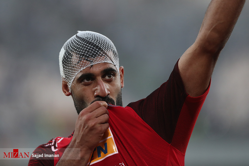 جراحت سر بازیکن پرسپولیس
