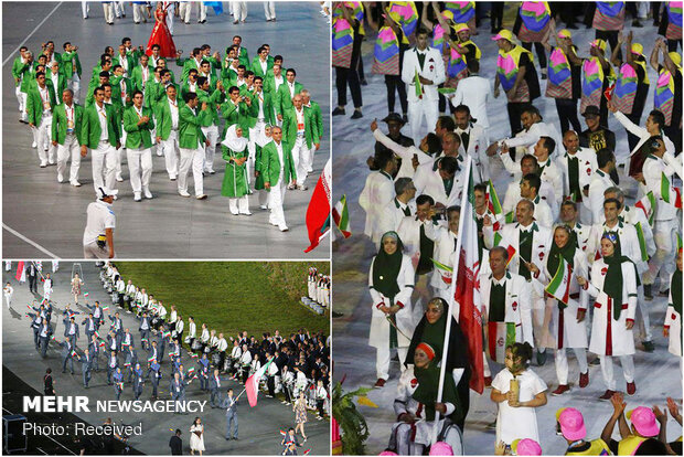۱۳۰ نمونه طرح برای لباس کاروان ایران در المپیک