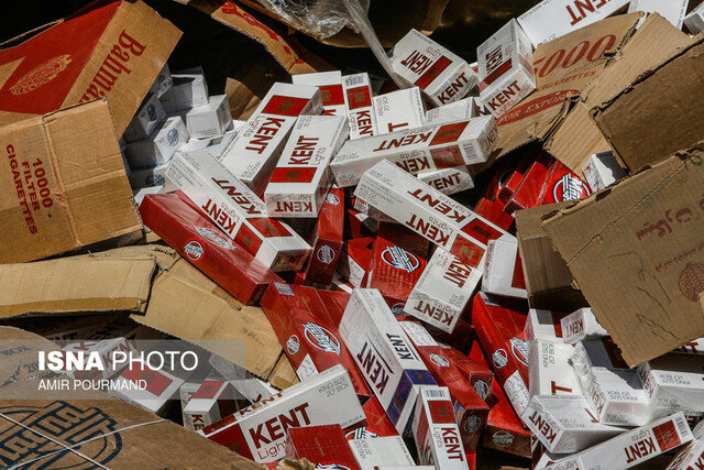 کشف محموله میلیاردی سیگار قاچاق در دیلم