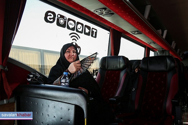 افزایش ۵۰ درصدی کرایه اتوبوس اردبیل به عراق