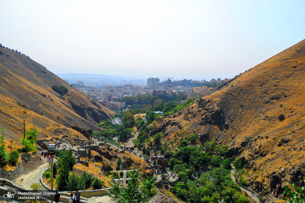 زیبایی های طبیعت پاییزی دارآباد تهران