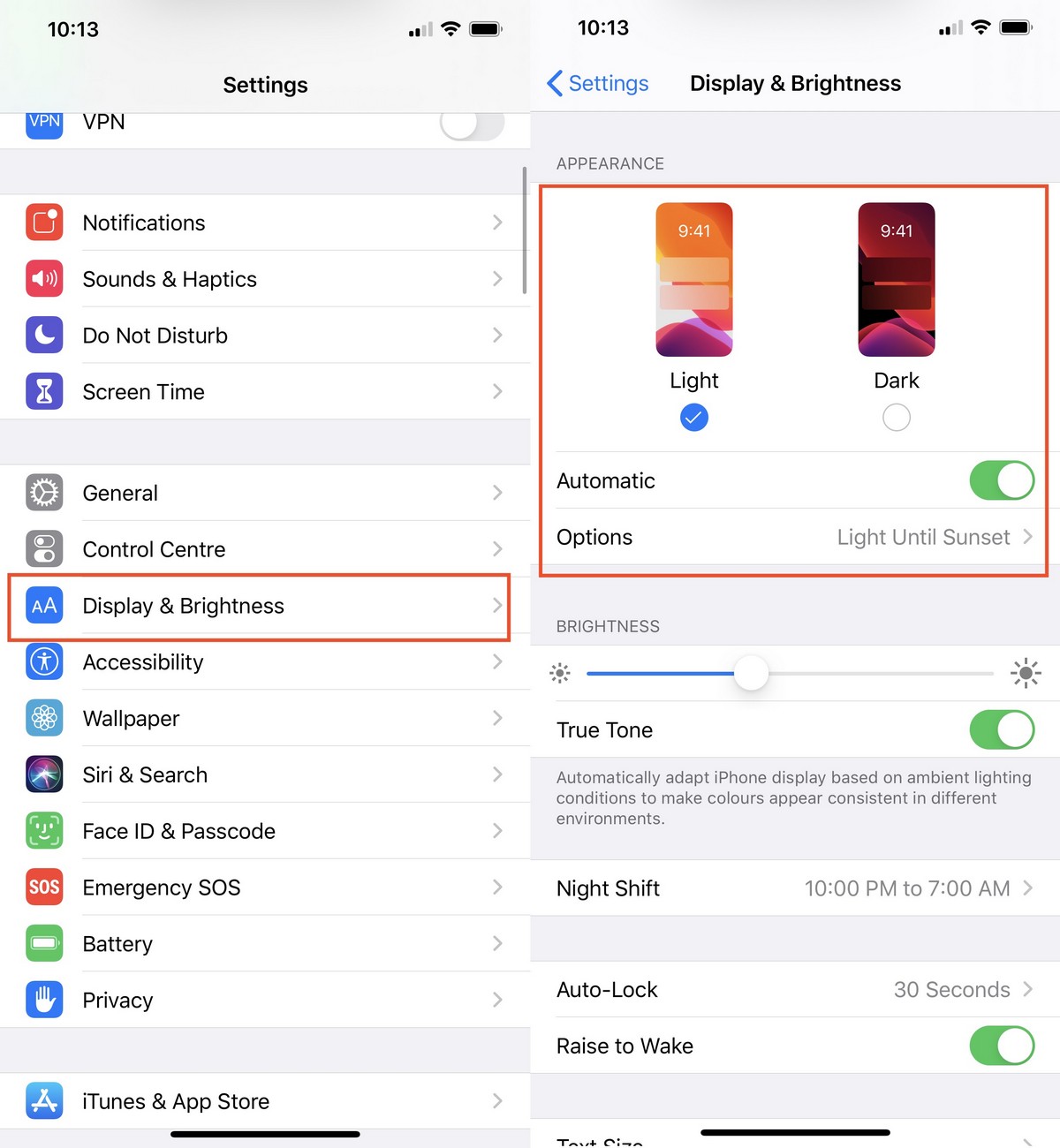 آموزش تصویری نحوه فعال کردن حالت تاریک (Dark Mode) در آیفون 