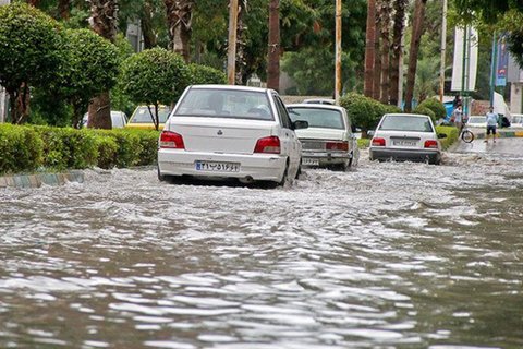 آبگرفتگی معابر در شهرهای استان مازندران