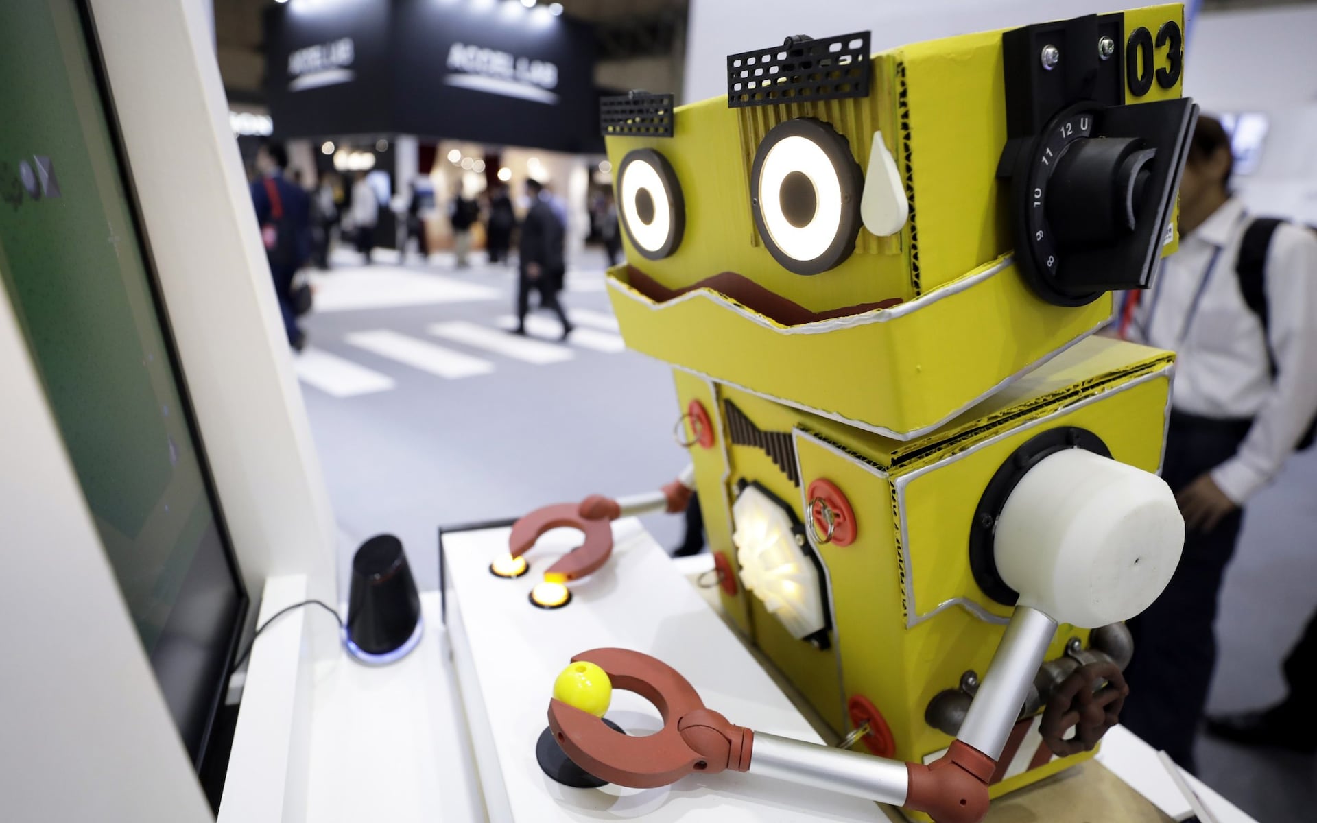 ربات گیمر در نمایشگاه ژاپن