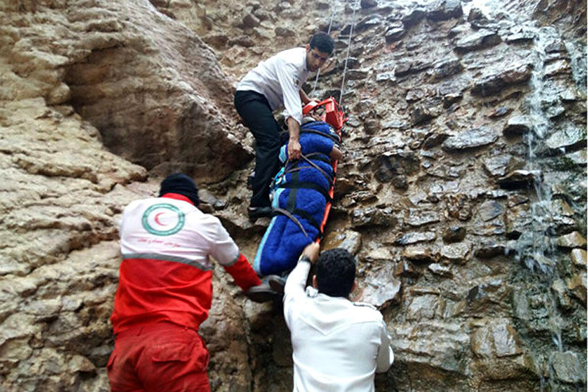 مرگ یک کوهنورد در ارتفاعات کوه گنو بندرعباس