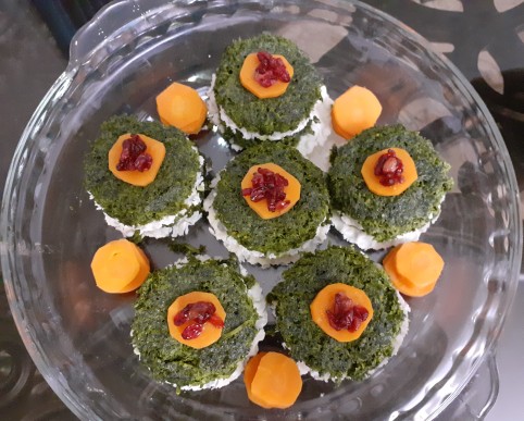 کوکوسبزي براي جشنواره غذاي سالم مدرسه پسرم
