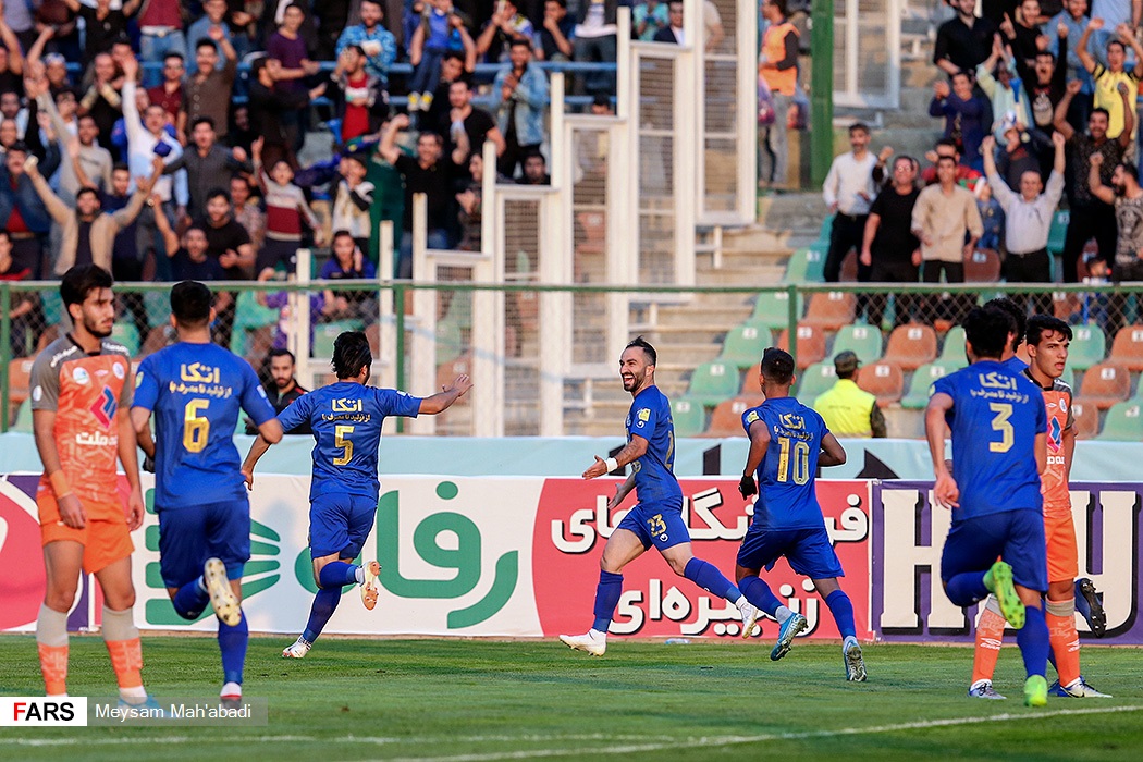 برد آبی پوشان برابر سایپا