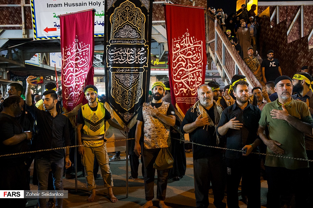 عزاداری کاروان لبیک هیئت هنر تهران