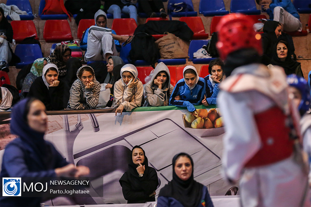 دیدار هفته سوم لیگ تکواندوی بانوان