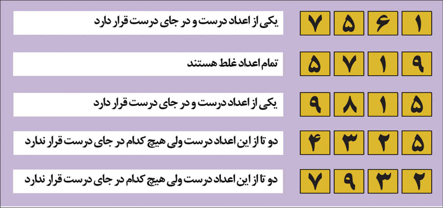 بازی ریاضی و اعداد