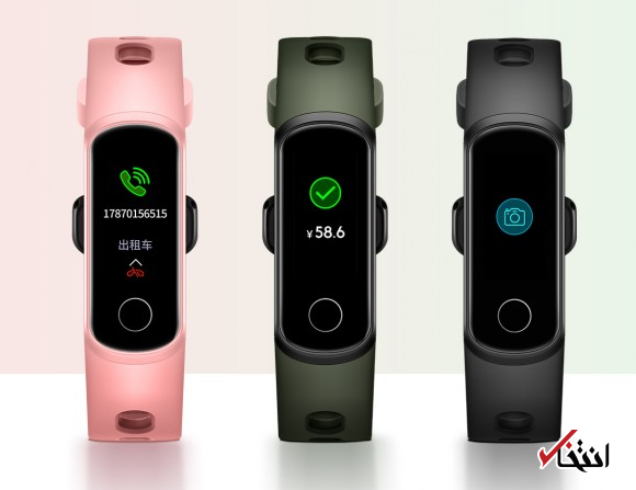 دستبند هوشمند آنر 5i دارای درگاه شارژر USB-A است