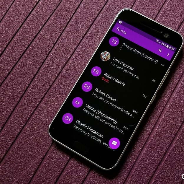 Textra SMS؛ محیط صندوق پیامک گوشی‌تان را تغییر دهید