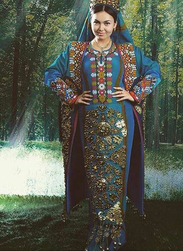 ۱۵ مدل لباس ترکمنی زنانه زیبا و جذاب