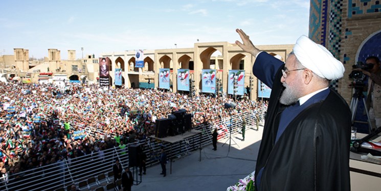 مردم یزد منتظر صحبت رئیس‌جمهور برای حل مشکلاتشان هستند نه شعار