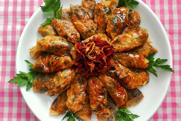 غذاي اصلي/ دستور تهيه دلمه کلم