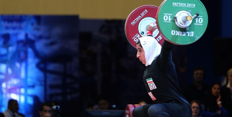نخستین مدال بین‌المللی وزنه‌برداری بانوان ایران کسب شد