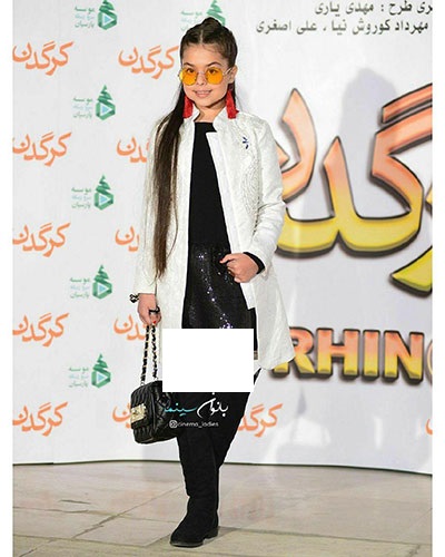 پوشش پر آسیب و غیرحرفه ای بازیگر خردسال!